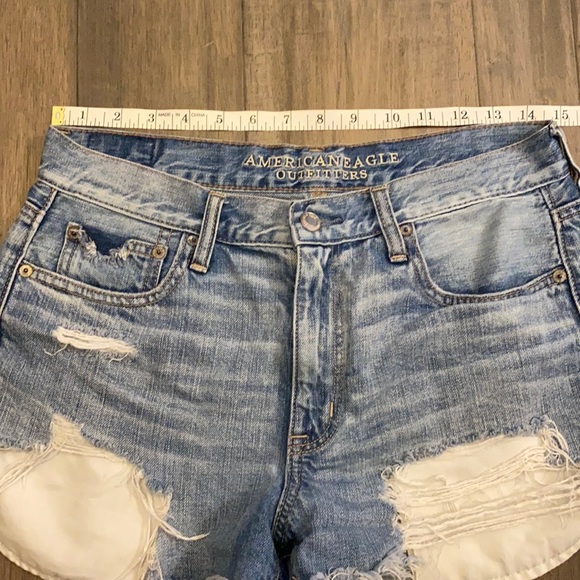 American Eagle Outfitters Vintage Hi-Rise Festival‎ Shorts Womens Size 8 - Picture 5 of 9